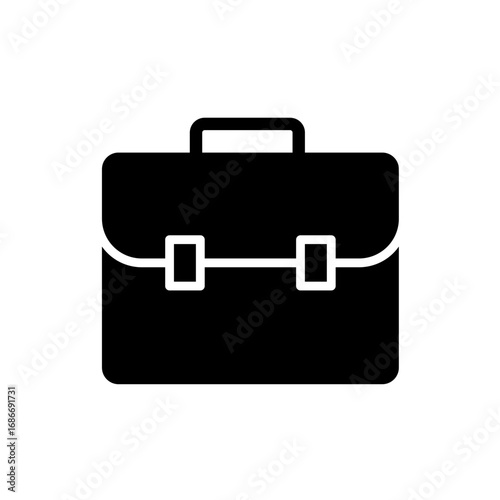 Briefcase - vector icon