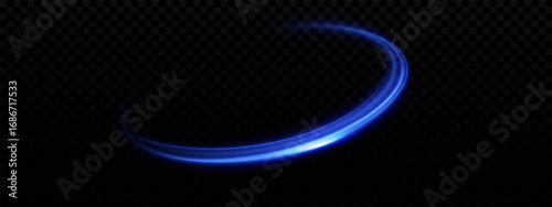 Glowing blue swirling circle. shining spiral light effect, futuristic colorful pedestal, shiny vector  file, special glow effect for game ui, apps or web design	