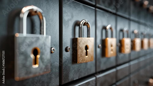 Security access keys lock metal safe privacy secure vault padlock keyhole protection access control safety steel vintage locker