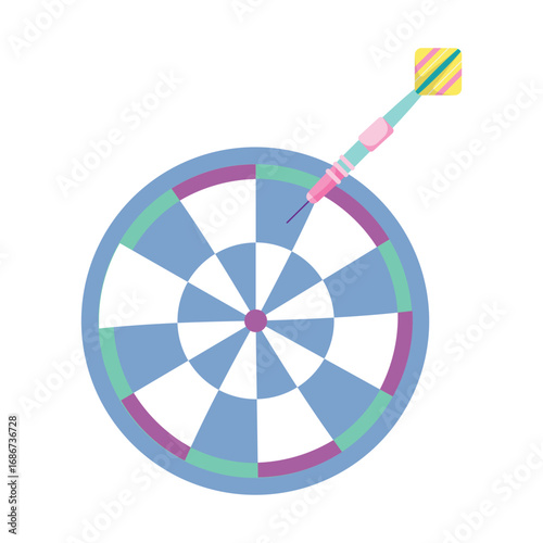 dart game illustration