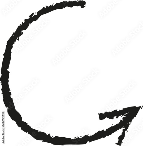Curved Arrow