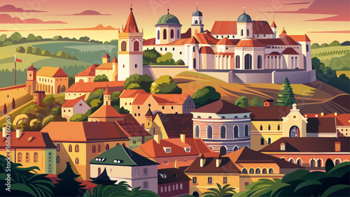 Vilnius Historic Centre, Lithuania shines with Baroque churches, narrow alleys, and castle remains, blending medieval, Renaissance, and neoclassical layers in a lively cultural landscape.