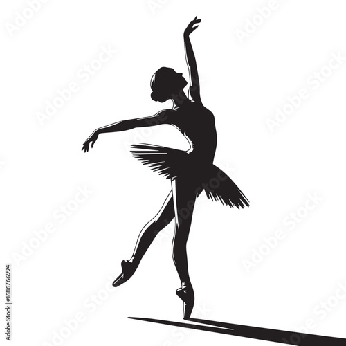 Elegant Dancer in Motion
