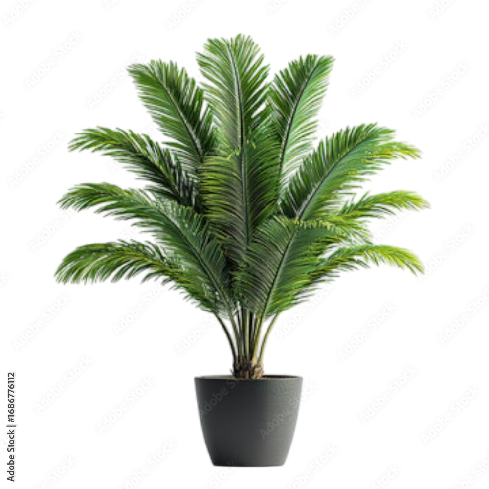 Obraz premium palm tree isolated on white