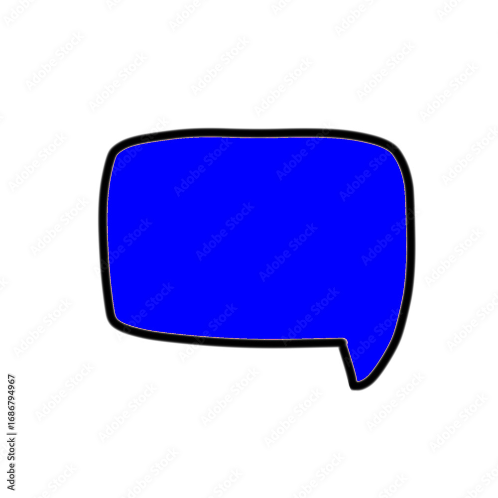 Naklejka premium chat bubble icon