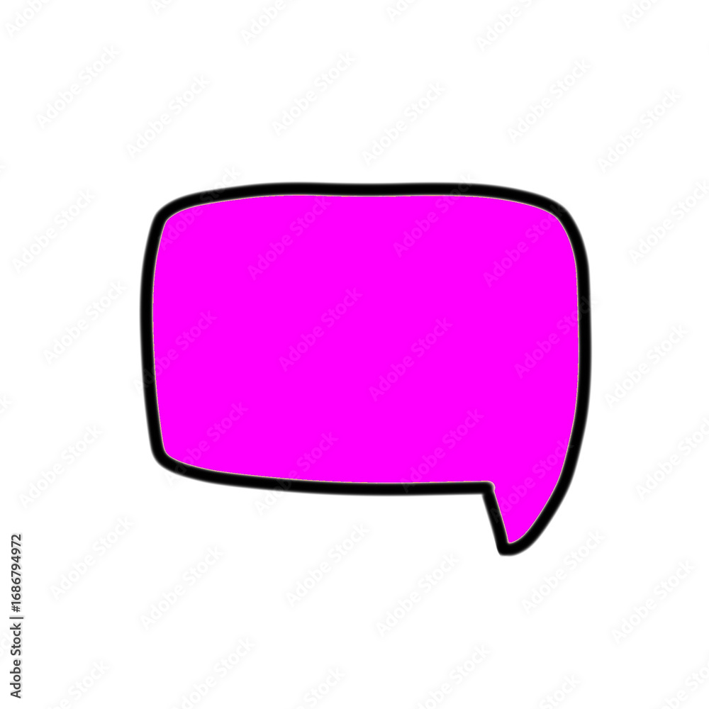 Naklejka premium speech bubble icon