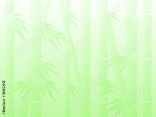 竹林の背景　緑　ai