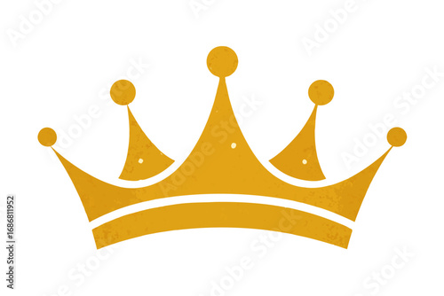 golden crown vector
