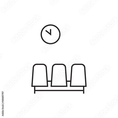 waiting room icon