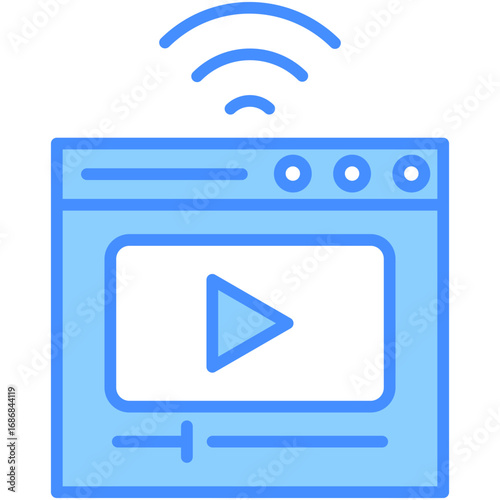 Online Streaming Icon