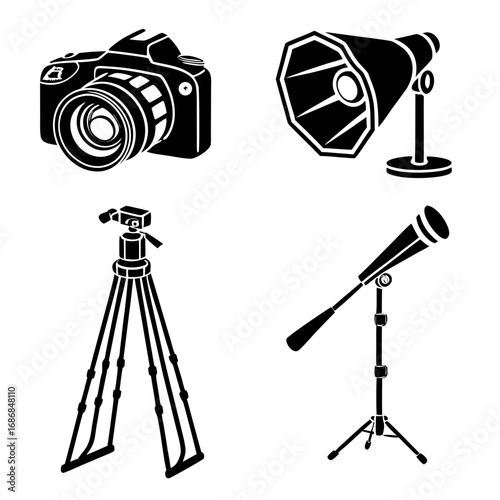 Camera tripod spotlight telescope photography