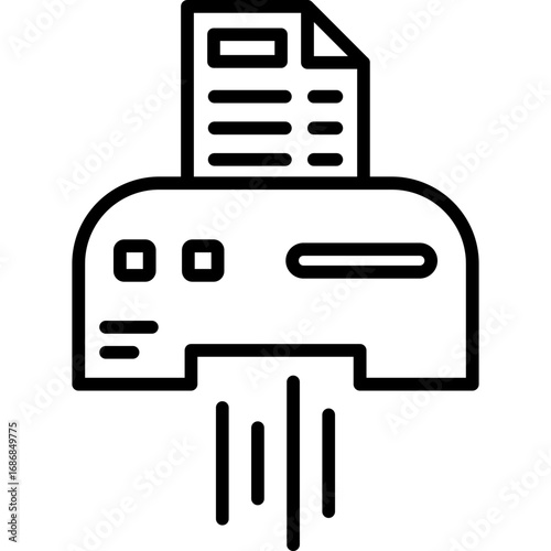Shredder Icon