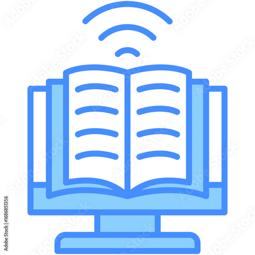 Online Learning Icon