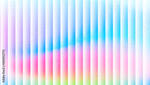 Colorful ripple glass texture background with gradient abstract lines