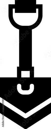 vector illustration of a drill