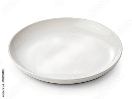 empty white plate