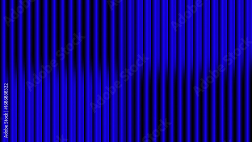 Abstract Background glass effect Blue Vertical Stripe Pattern Digital Art