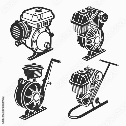 Four engines propulsion machines power mechanical