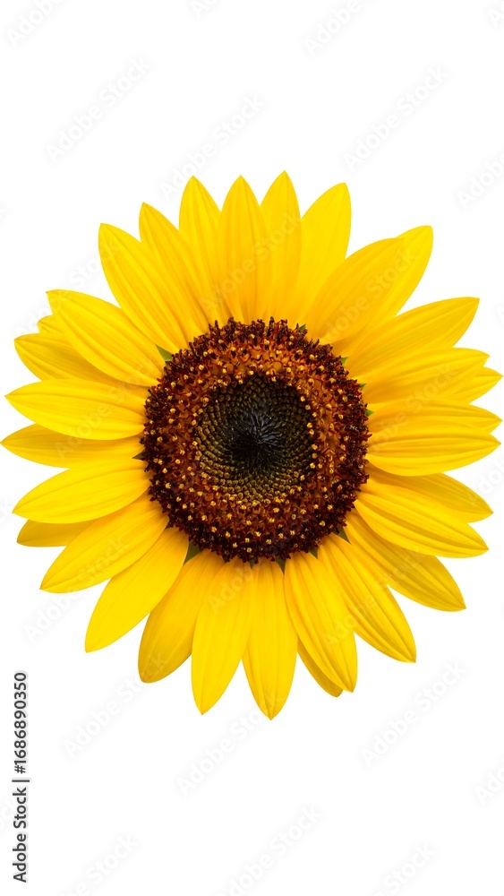 Fototapeta premium Bright sunflower head