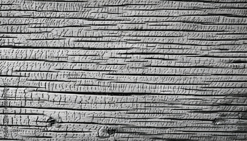 Black and white wooden texture background. Distressed Rough Wood Surface Pattern. Cracked wood texture.