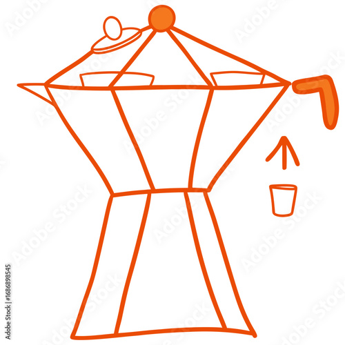 Making Coffee with Stovetop Espresso Maker