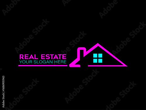Luxury real estate logo design	
