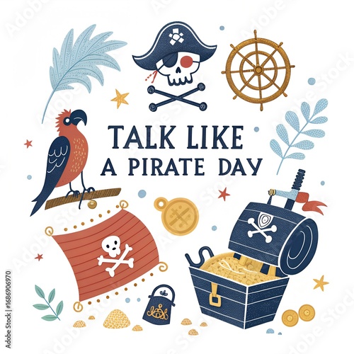 Talk Like a Pirate Day Fun, Pirate Speak Celebration, International Pirate Day, Ahoy Matey Day, Shiver Me Timbers Event