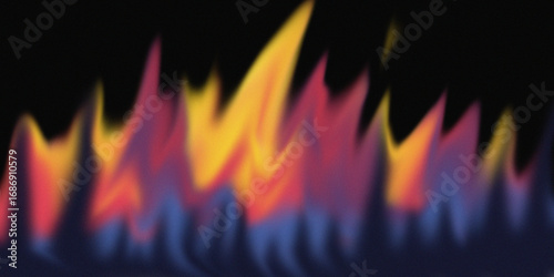 Burning Energy Effect with Orange Yellow Colors for Dynamic Creative Backgrounds