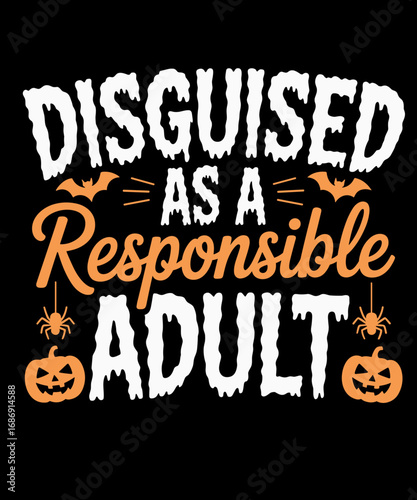Halloween dressed up as a responsible adult