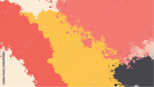 Abstract Multicolor Paint Texture Background. Multicolor Paint Stroke Abstract Pattern. Colorful Background.