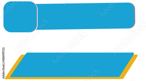 Diagram showing top and side views of a rectangular pool liner.
