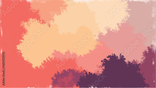 Abstract Multicolor Paint Texture Background. Multicolor Paint Stroke Abstract Pattern. Colorful Background.