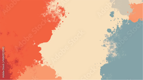 Abstract Multicolor Paint Texture Background. Multicolor Paint Stroke Abstract Pattern. Colorful Background.