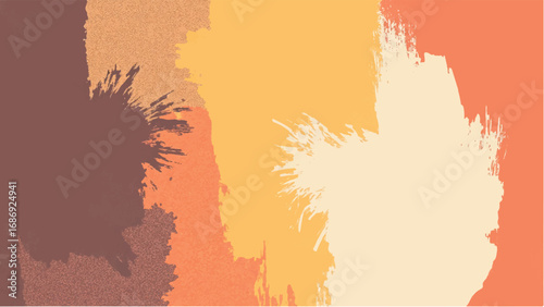 Abstract Multicolor Paint Texture Background. Multicolor Paint Stroke Abstract Pattern. Colorful Background.