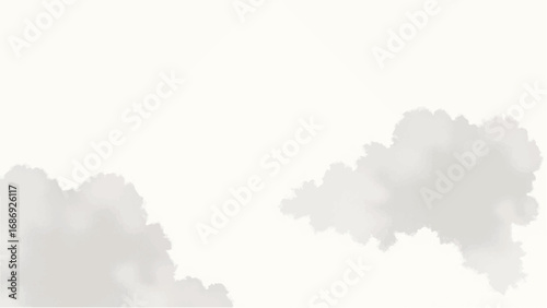 Abstract Light Gray Watercolor Texture. Light Gray Watercolor Background. 