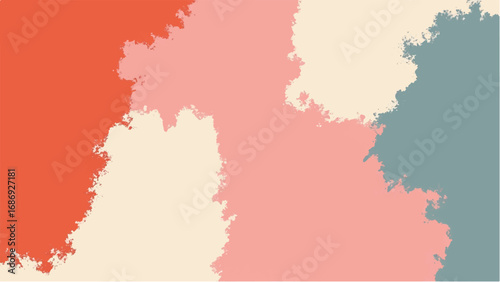 Abstract Multicolor Paint Texture Background. Multicolor Paint Stroke Abstract Pattern. Colorful Background.