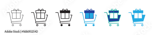 Simple outline icon of a hand truck carrying stacked boxes for delivery