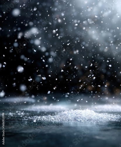 Snowfall Creates a Winter Wonderland Effect