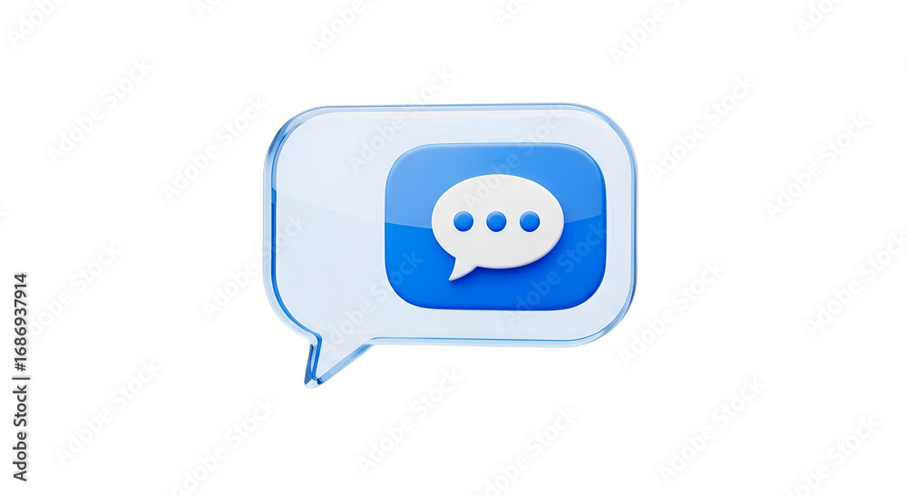 Fototapeta premium Polished 3D White Cloud Icon or Symbol, Representing Cloud Computing, Storage, Data, or Technology on a White Background.