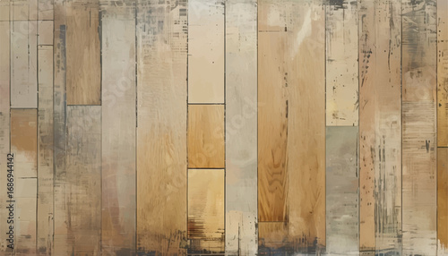 Wooden floor. Wooden planks floor. Wooden surface. 