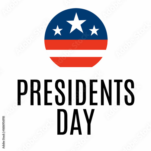 Free Download President's Day. American Flag. Perfect for cards, banners, posters, and social media. - GFXLoad