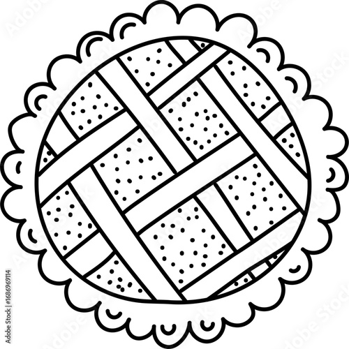Lattice Pie Doodle