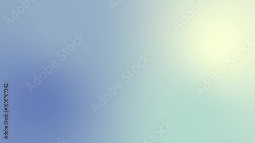 Abstract Blue Yellow Gradient Background in 4K