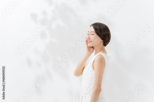 Tableau sur toile 女性　ビューティー　スキンケア