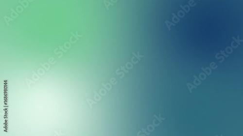 Abstract Blue Green Gradient Background in 4K