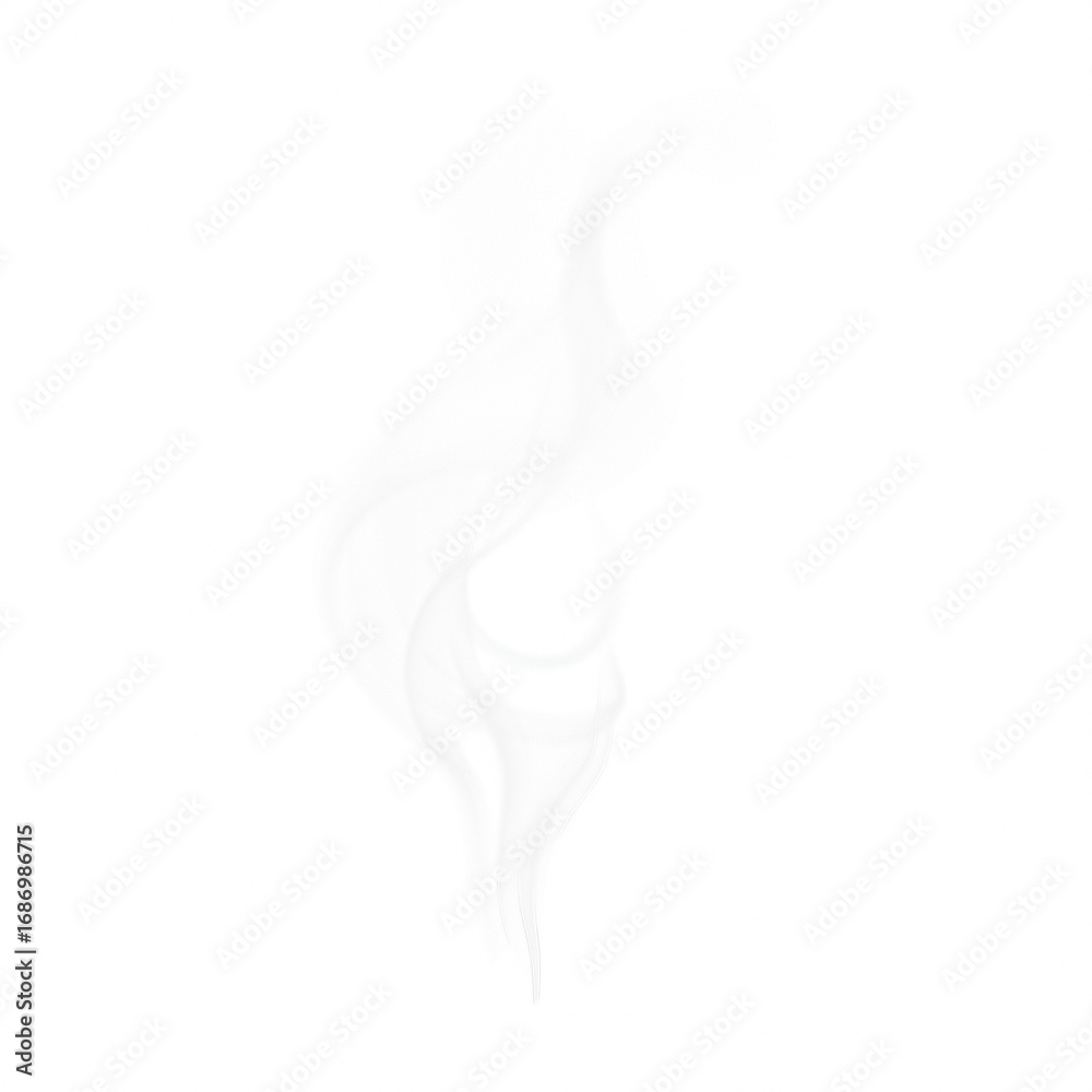 Fototapeta premium Candle Smoke or Fog Effect For Compositing or Overlay