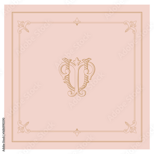 TU,UT, logo TU, Letter TU,  Monogram TU,Wedding Monogram, Wedding Logo, Logo Design , Monogram Vintage