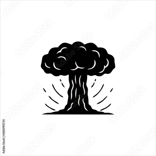 dangerous substance icon vector, dangerous science substance warning icon