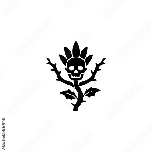 dangerous substance icon vector, dangerous science substance warning icon