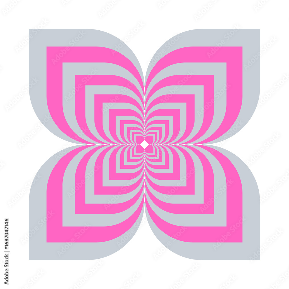 Fototapeta premium abstract flower vector illustration